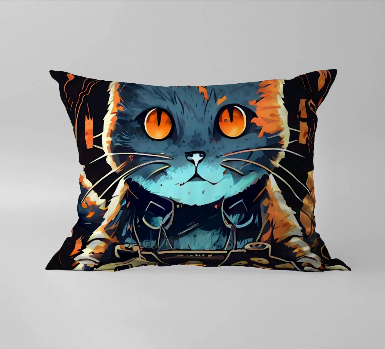 gatto controller per videogiochi auricolare testo di gioco cuscino da William D Ogden