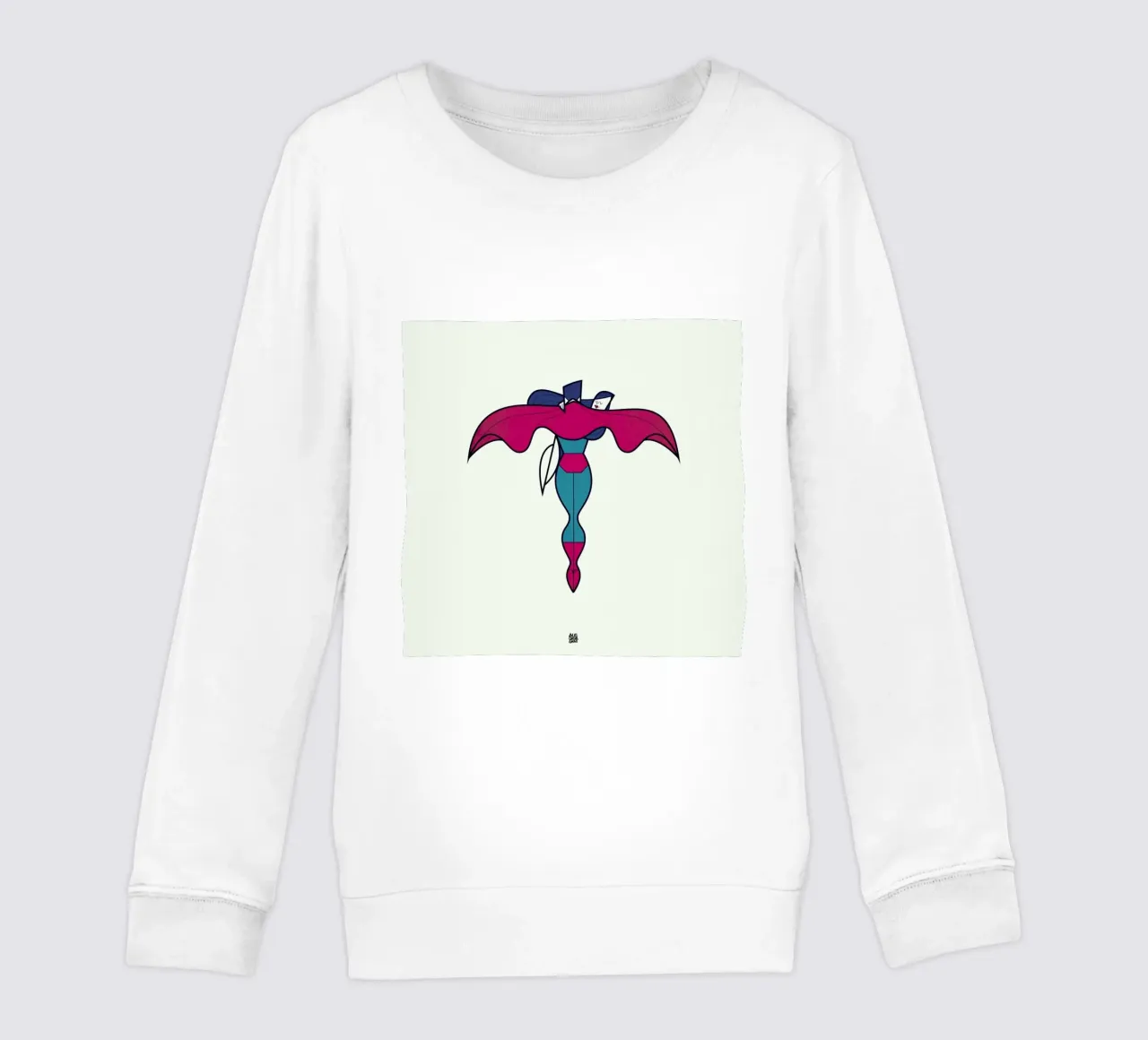 Fly me to the Moon felpa bambino da Ale Giorgini