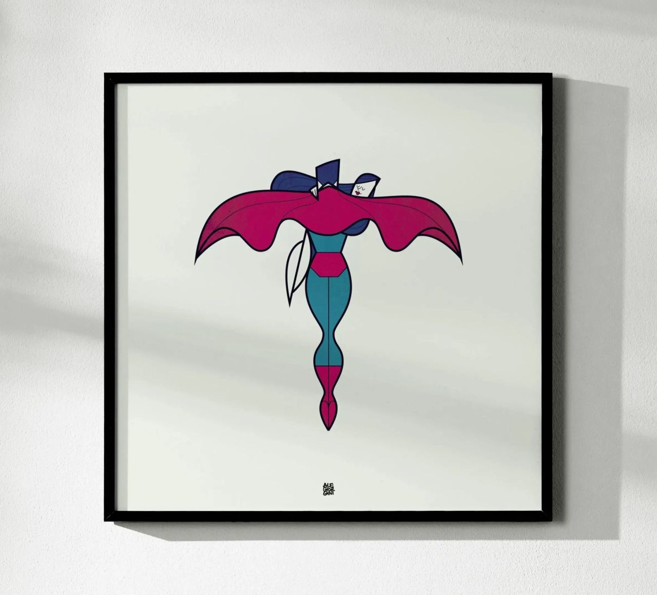 Fly me to the Moon poster de Ale Giorgini