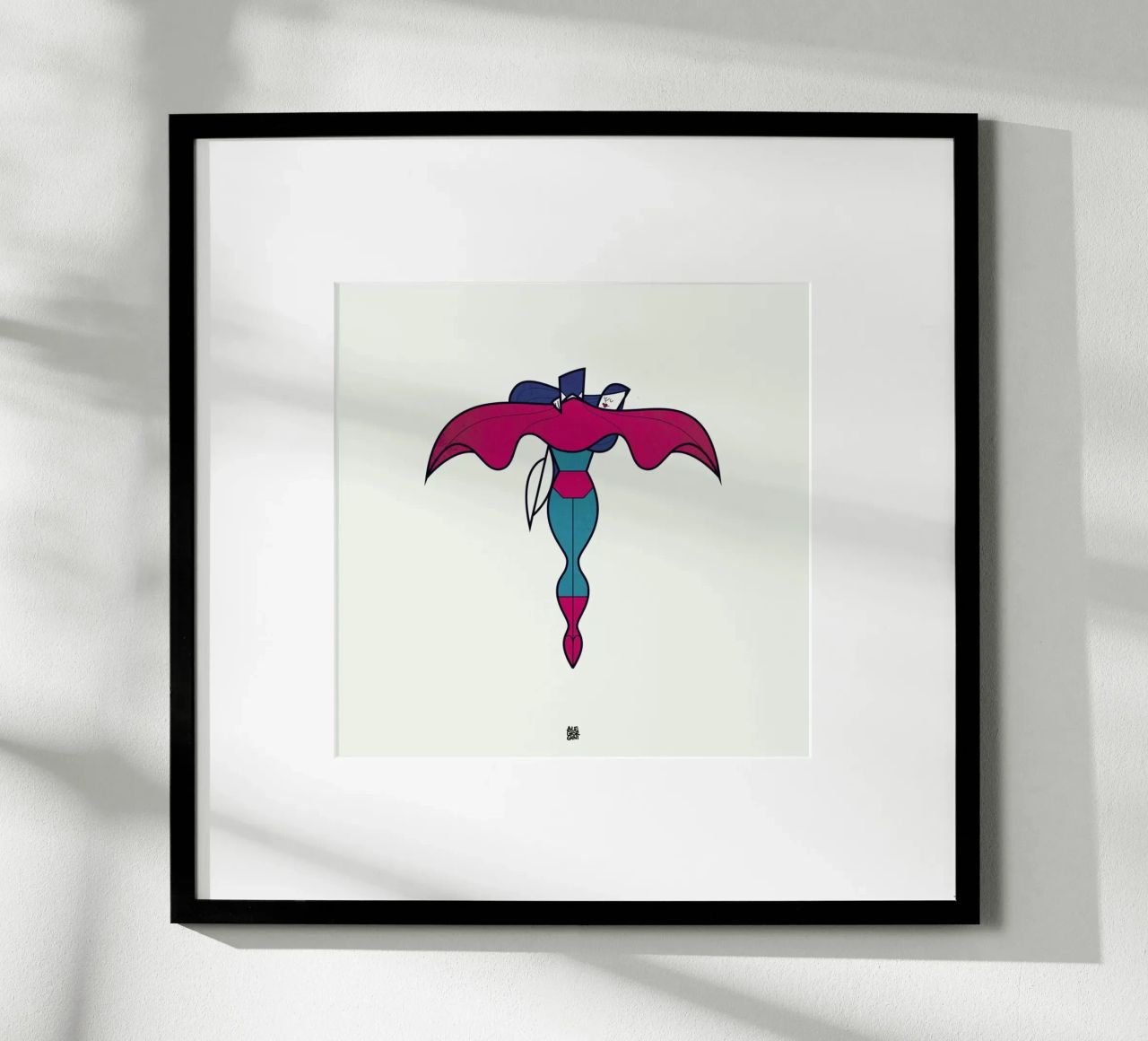 Fly me to the Moon poster de Ale Giorgini