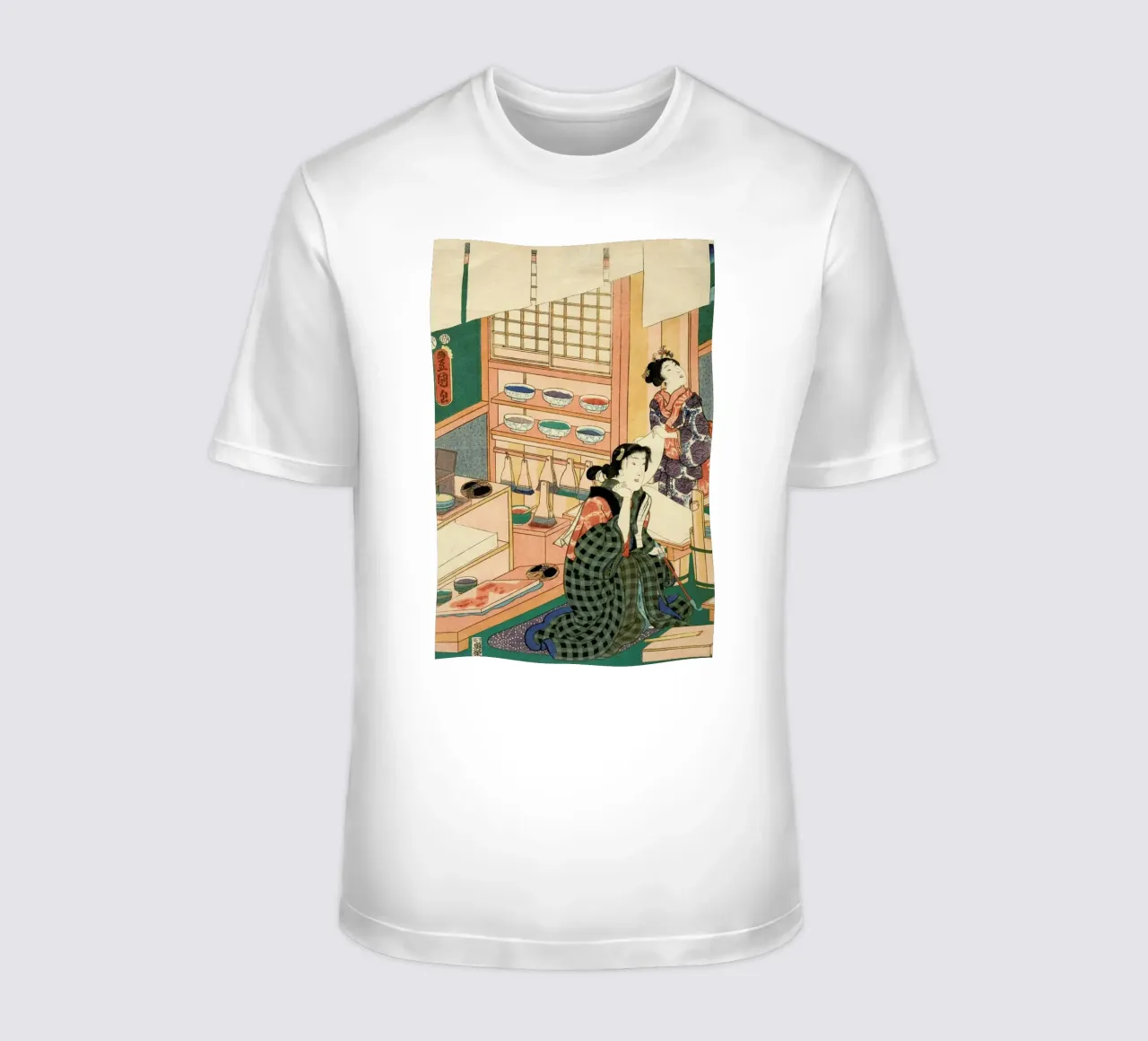 Kunisada - The Class of the Craftsmen t-shirt da ARTOTHEK