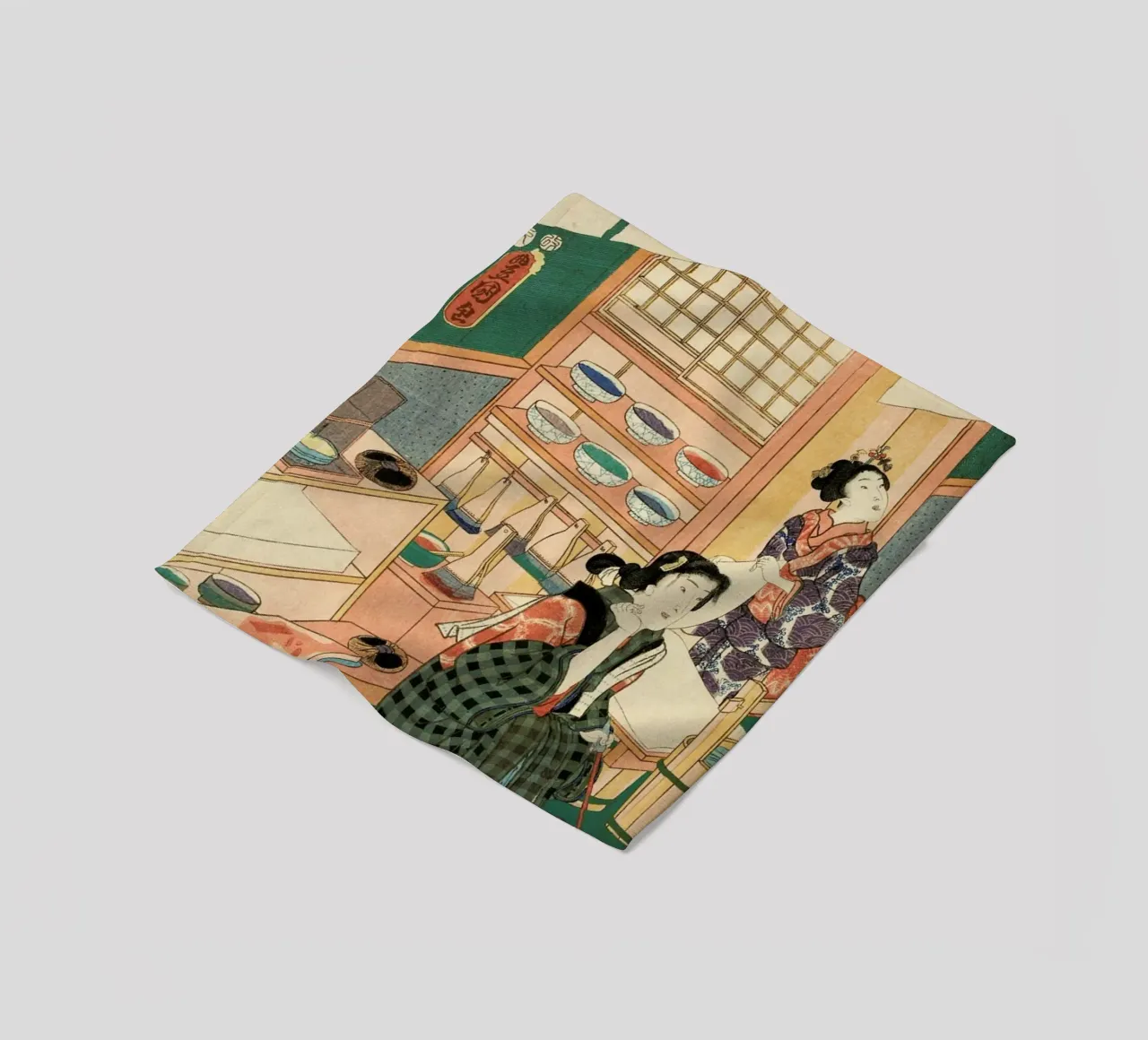 Kunisada - The Class of the Craftsmen coperta in pile da ARTOTHEK