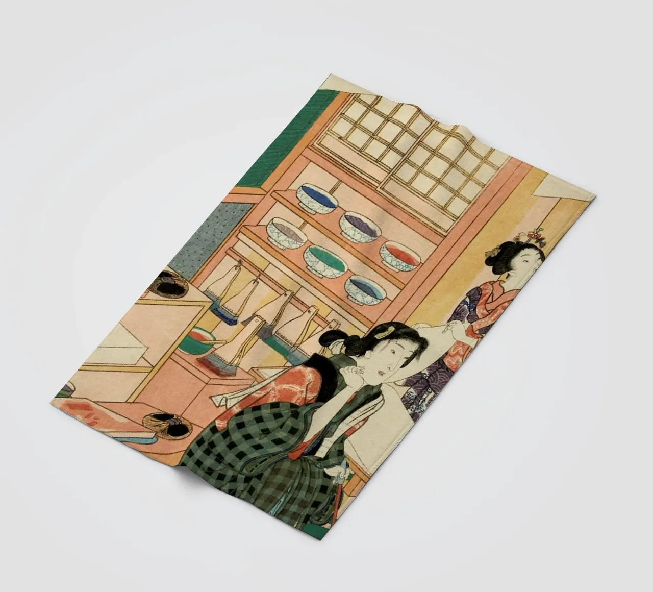 Kunisada - The Class of the Craftsmen coperta in pile da ARTOTHEK