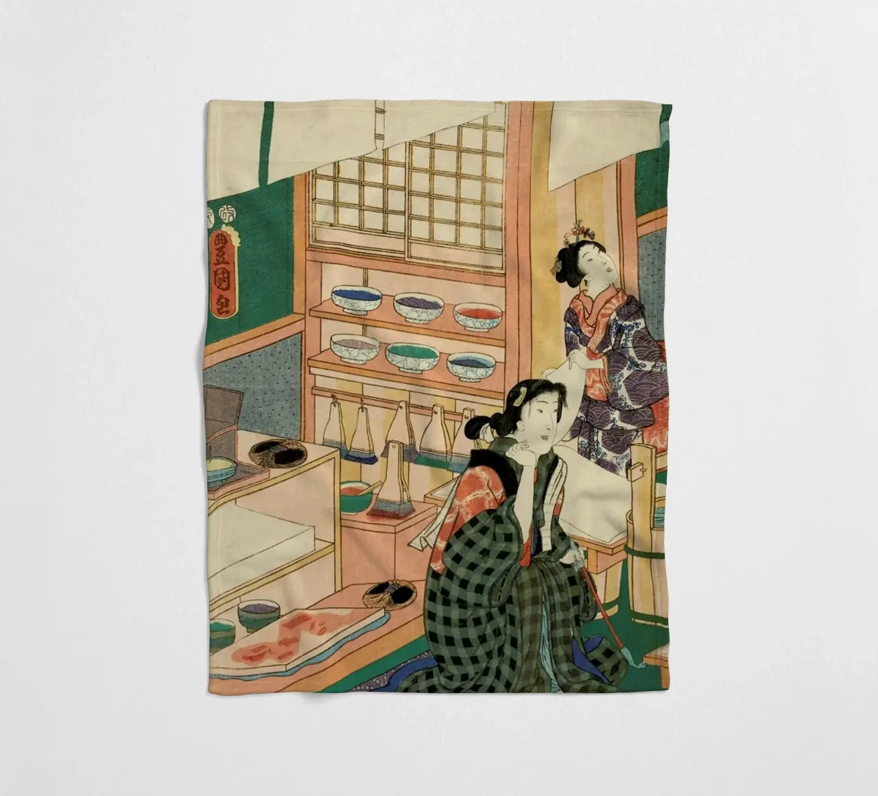 Kunisada - The Class of the Craftsmen coperta in pile da ARTOTHEK
