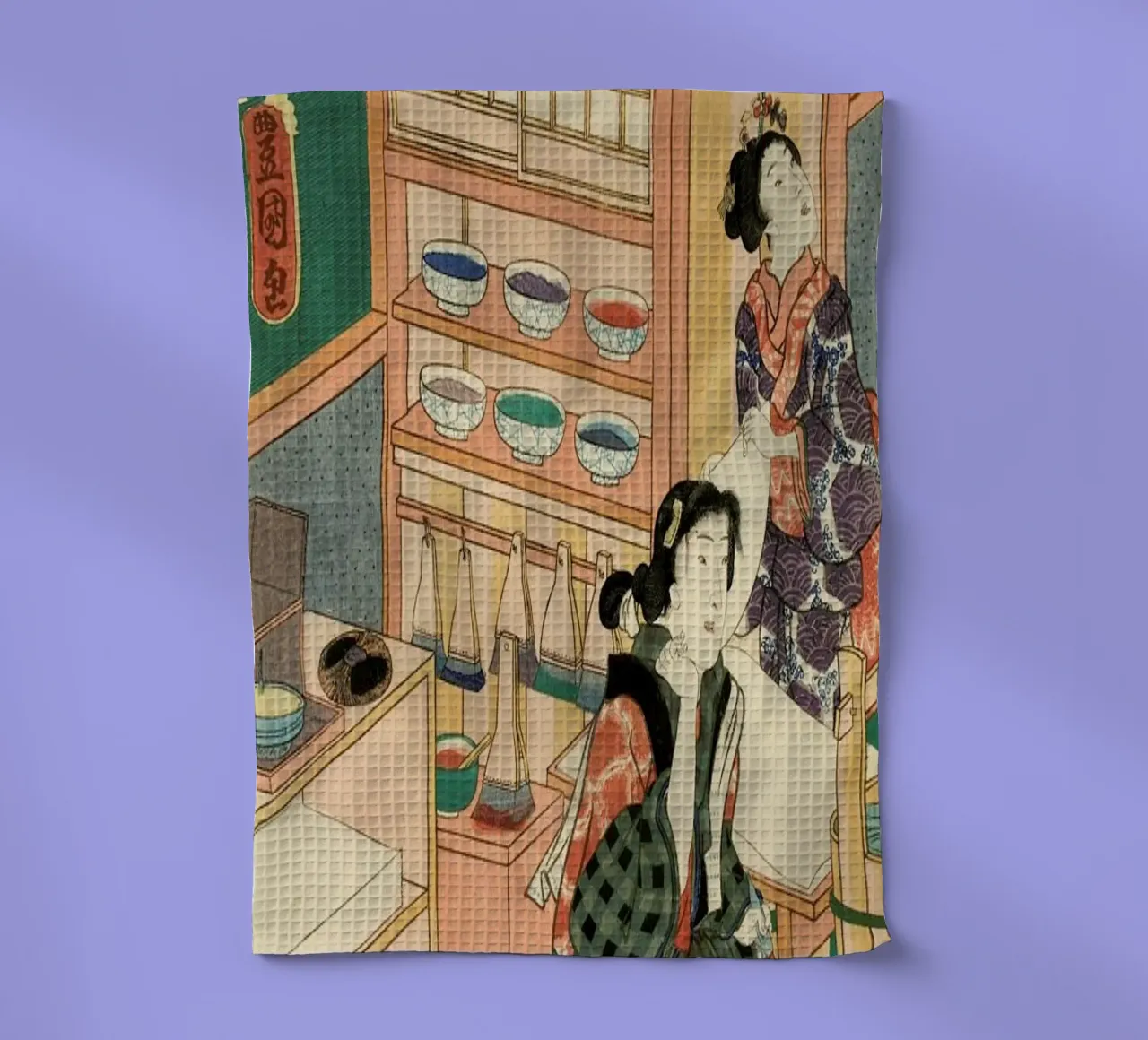 Kunisada - The Class of the Craftsmen canovaccio da cucina da ARTOTHEK