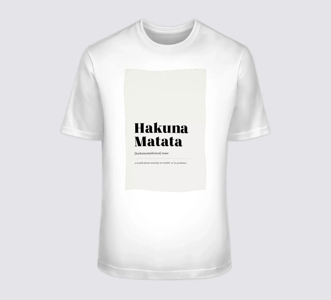 Hakuna Matata 2 t-shirt da daylight design studio