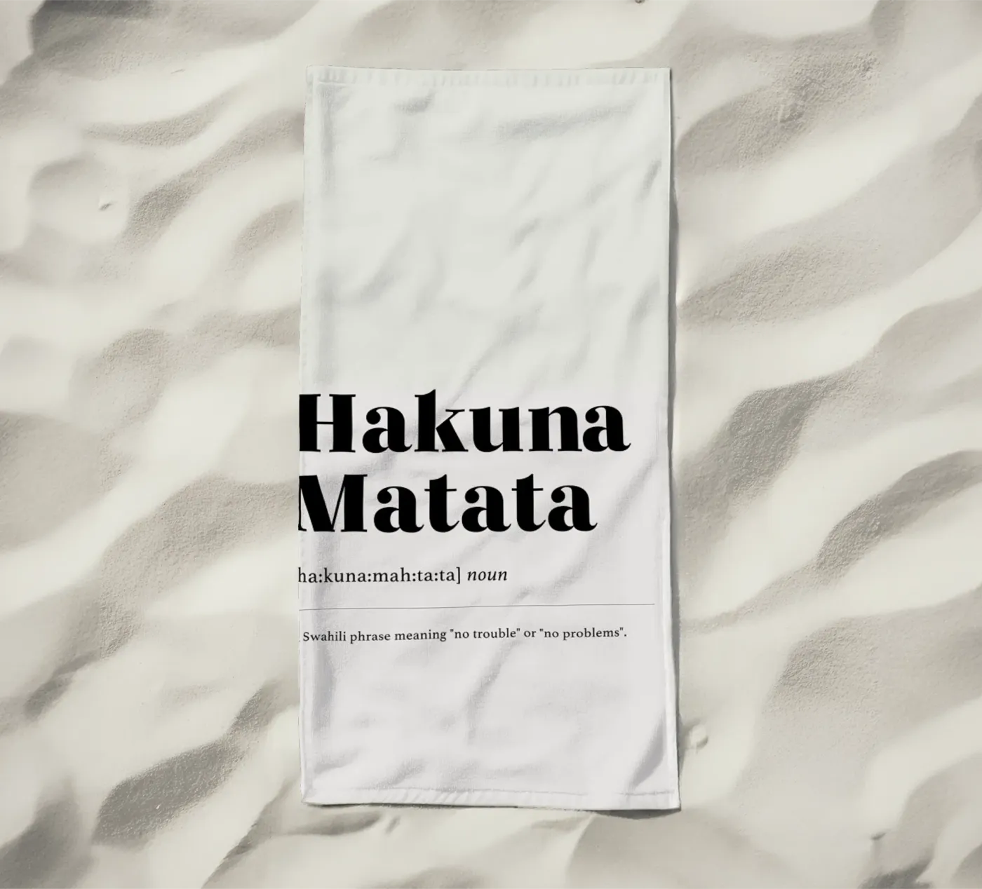 Hakuna Matata 2 telo mare da daylight design studio