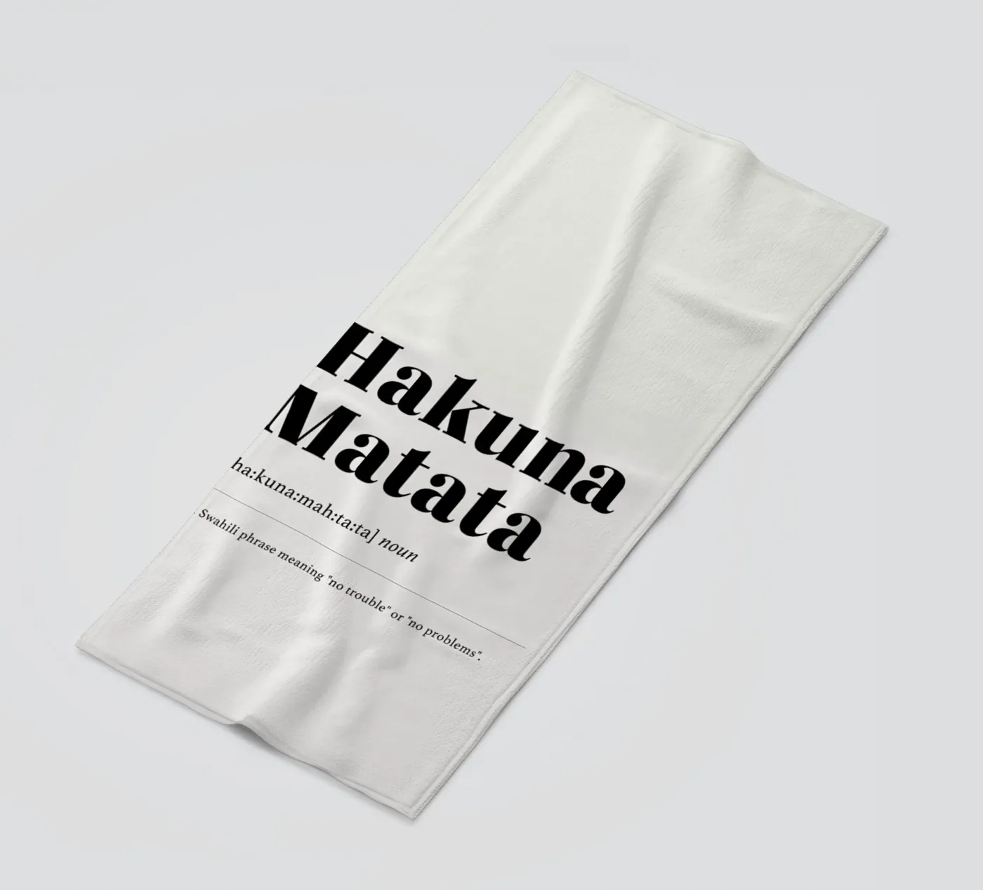 Hakuna Matata 2 telo mare da daylight design studio