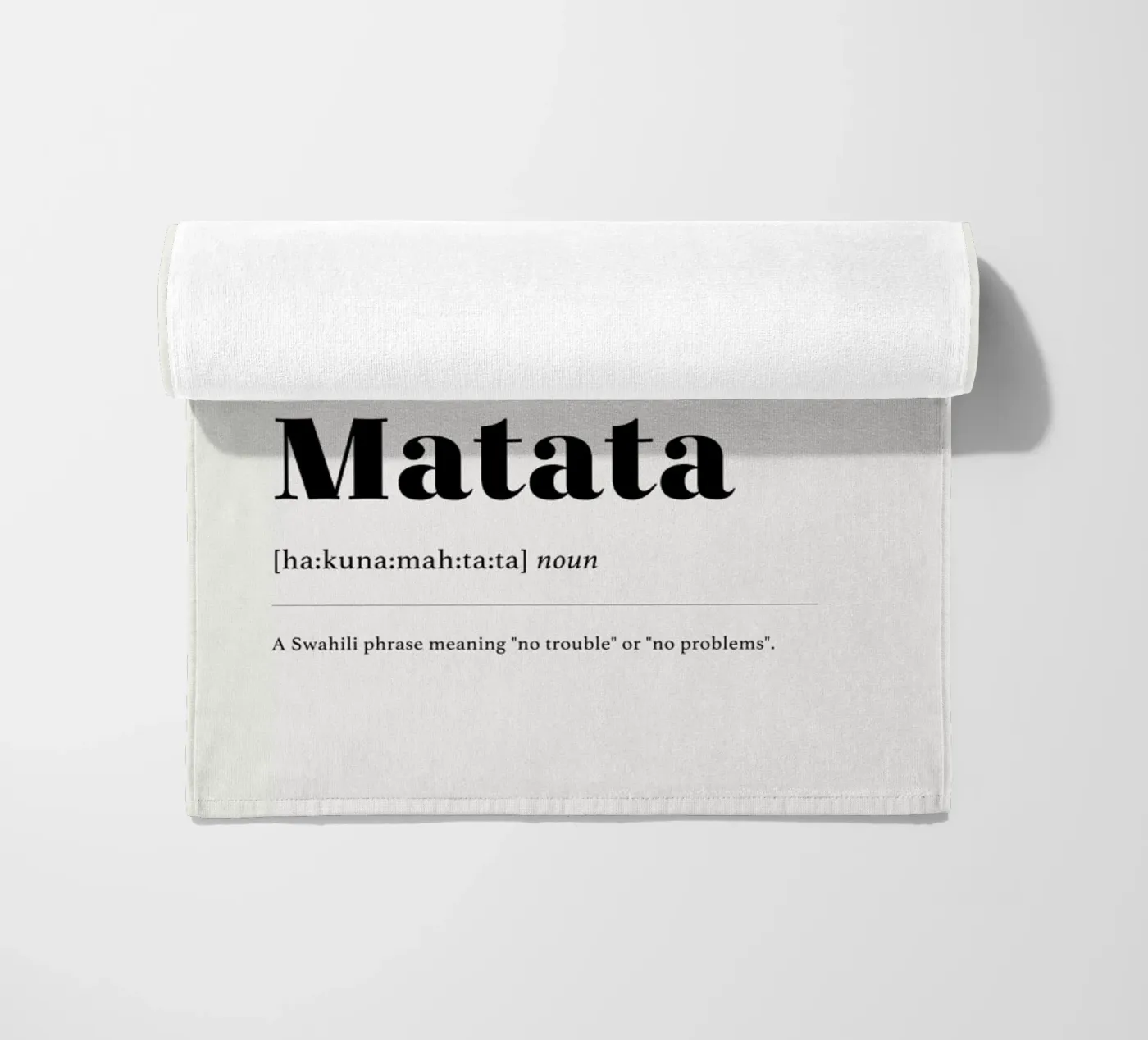 Hakuna Matata 2 telo mare da daylight design studio
