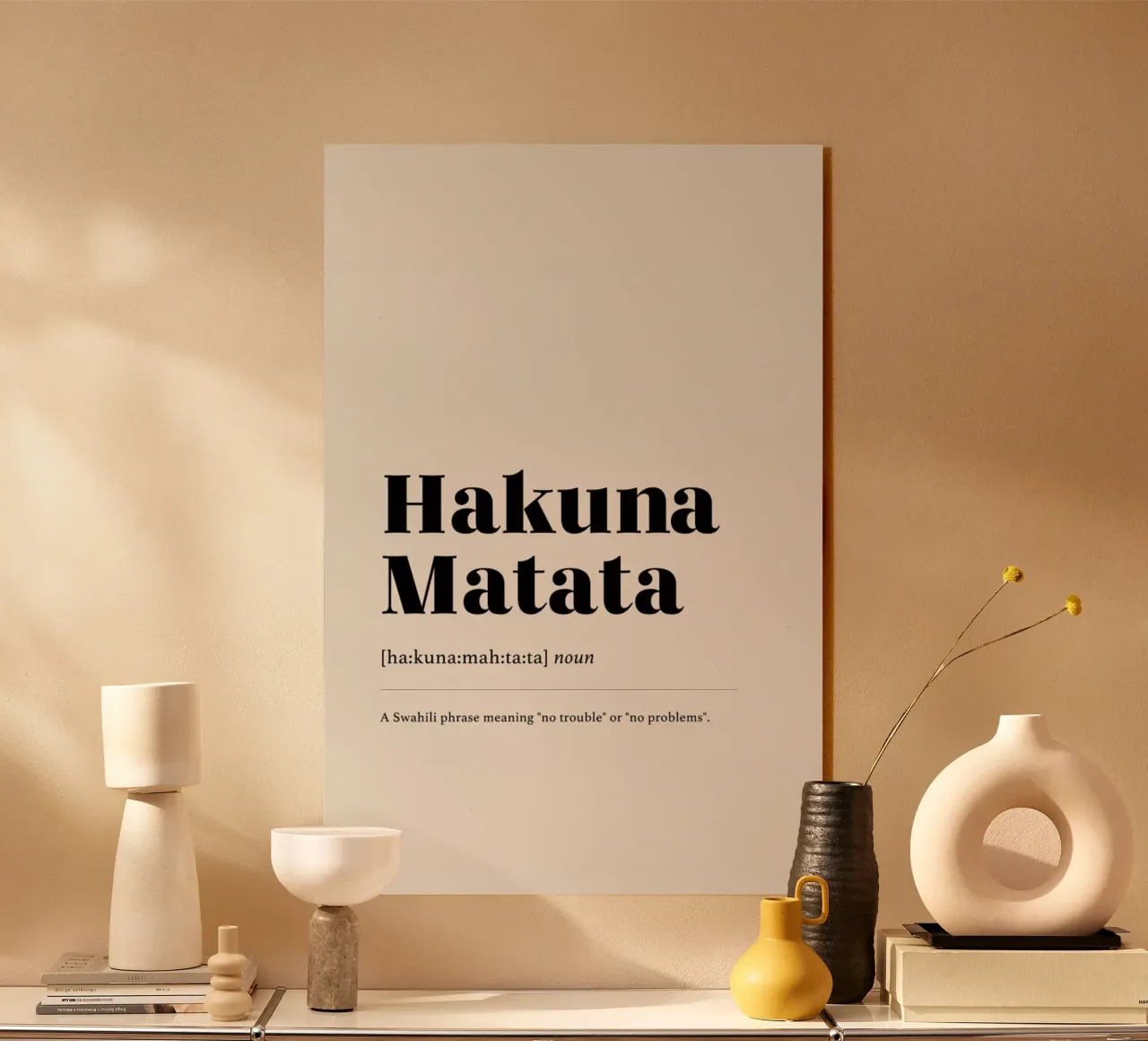 Hakuna Matata 2 plexiglass da daylight design studio