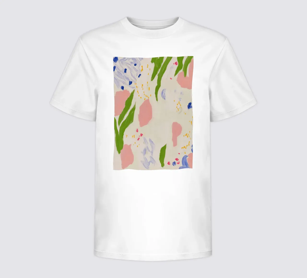 Abstract Floral Print kids t-shirt by Boheme