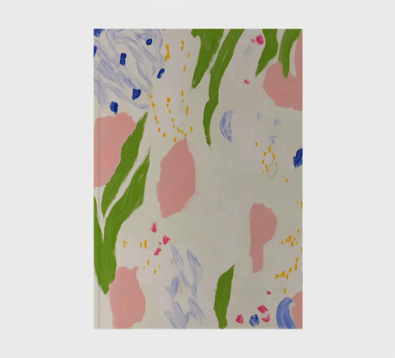 Abstract Floral Print notebook by Boheme
