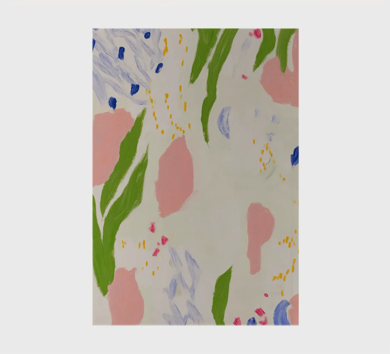 Abstract Floral Print notebook by Boheme