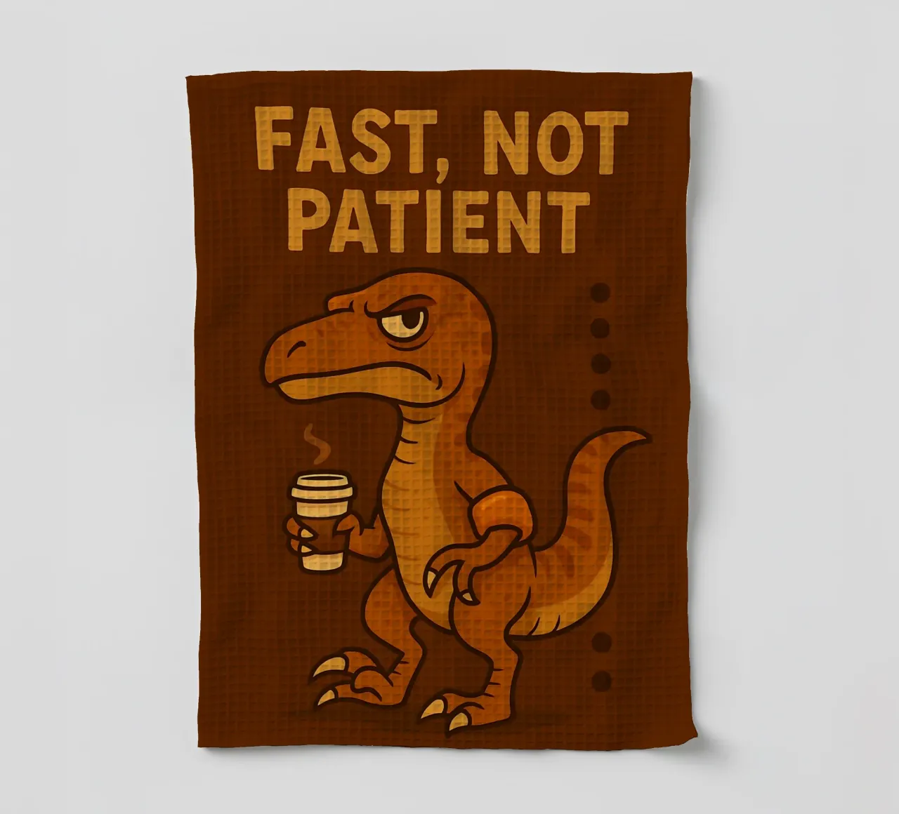 Meme divertente sui Velociraptor canovaccio da cucina da Funny Humor Art
