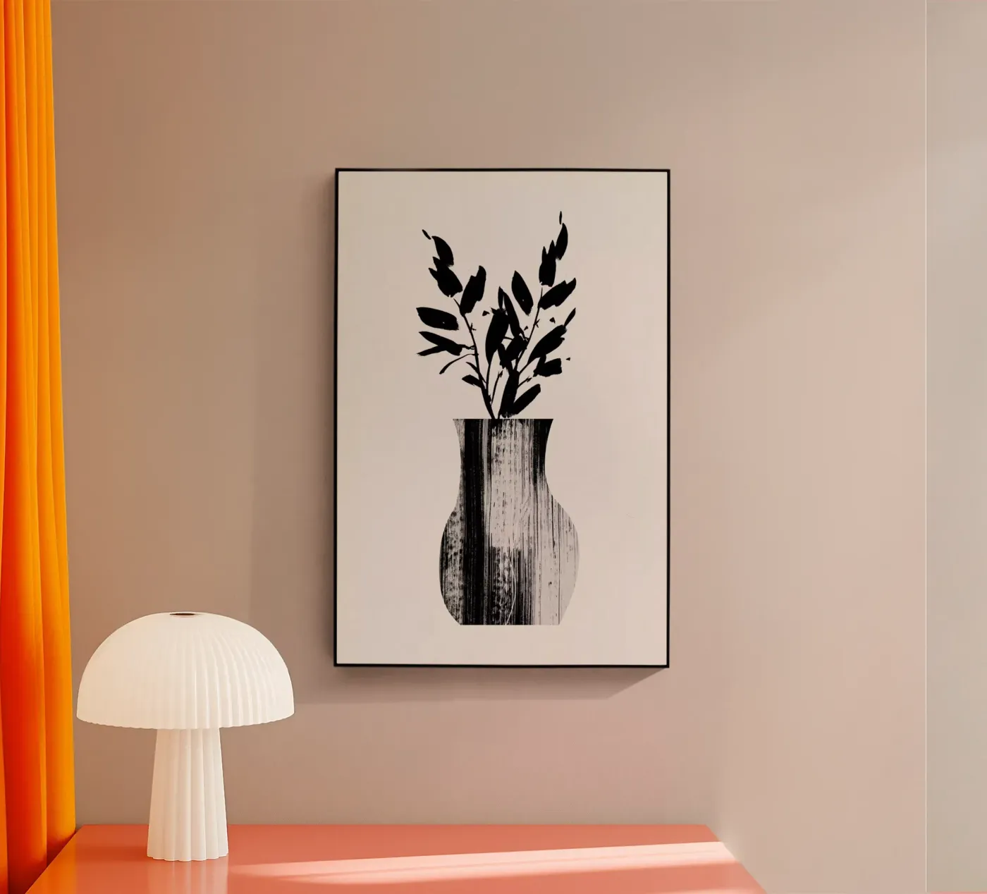 Vase 2 acryl van Graphite