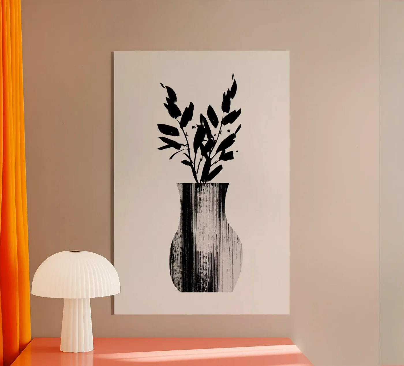 Vase 2 acryl van Graphite