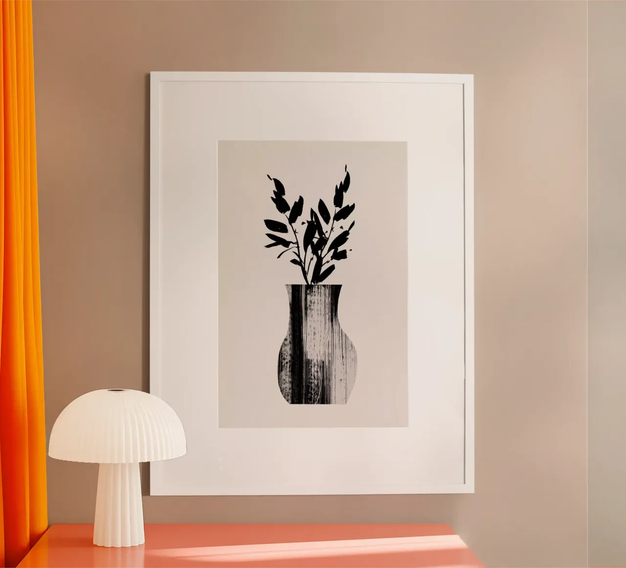 Vase 2 poster con telaio in alluminio da Graphite