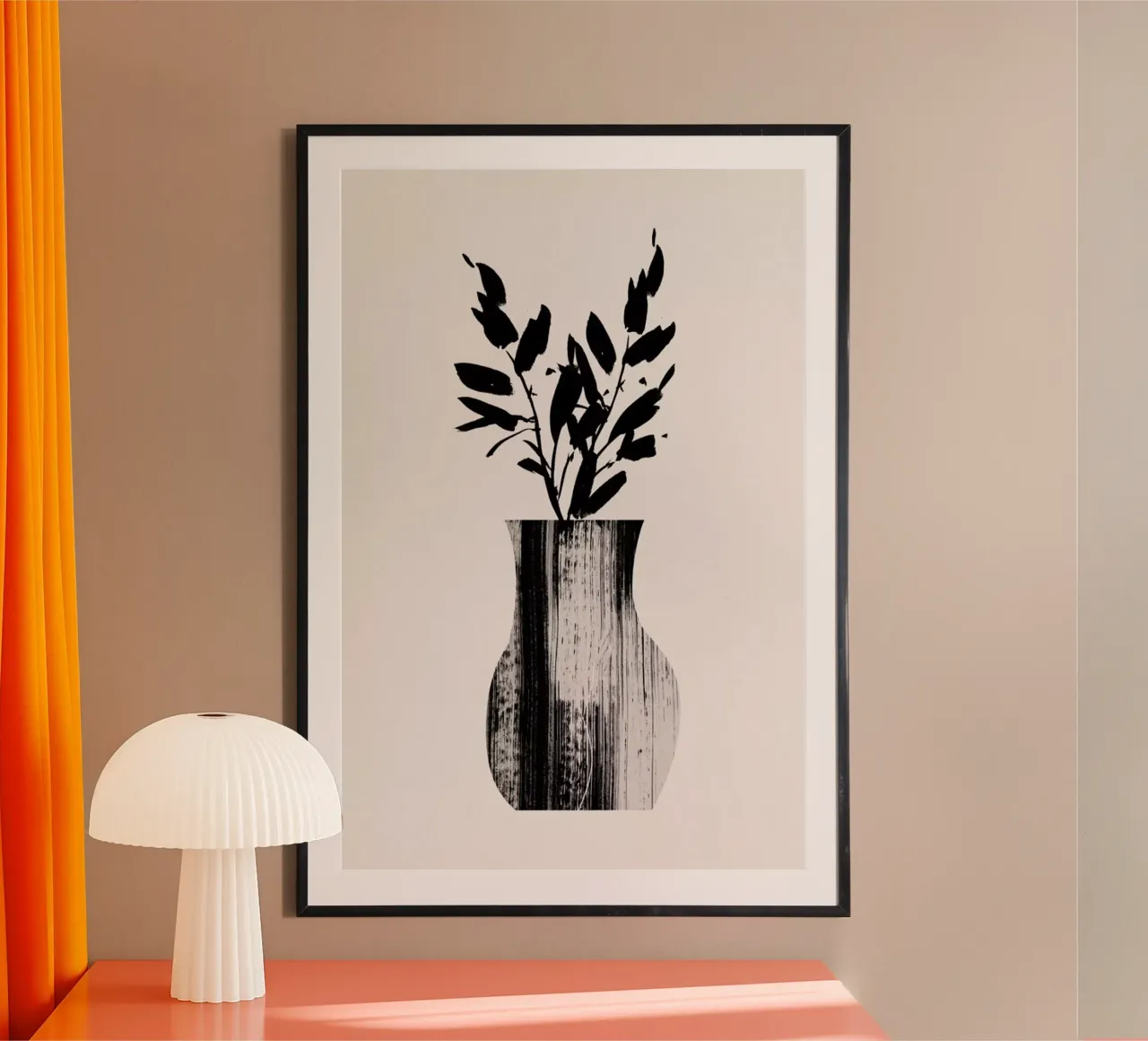 Vase 2 poster con telaio in alluminio da Graphite