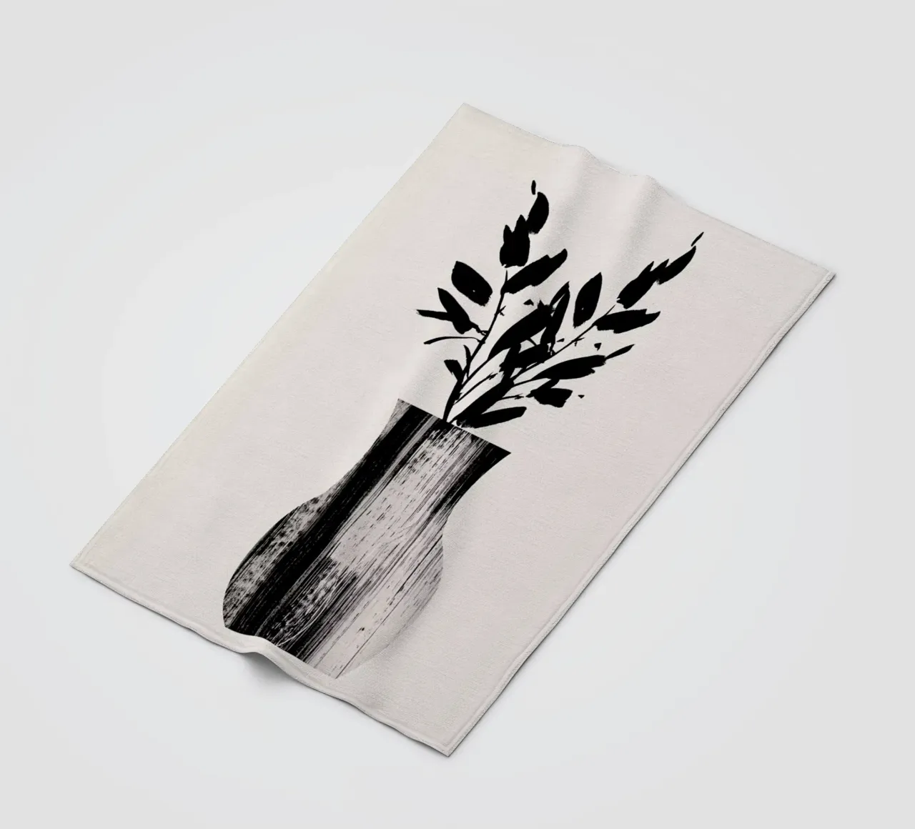 Vase 2 coperta in pile da Graphite
