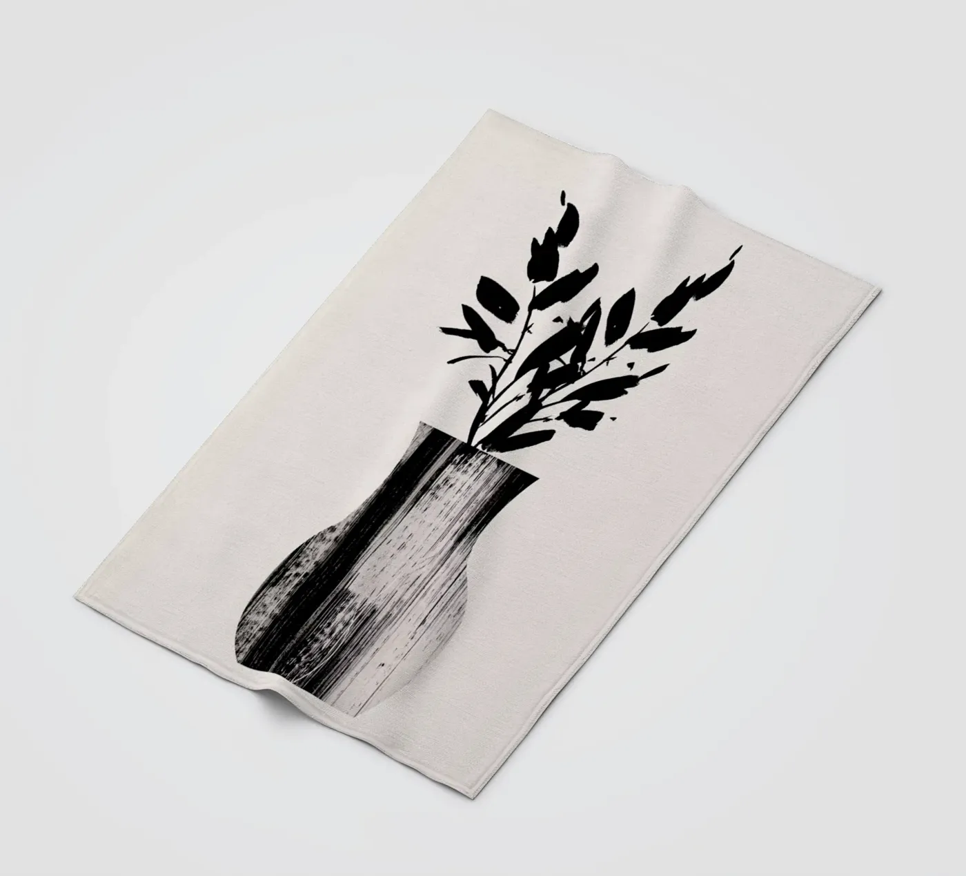 Vase 2 fleecedeken van Graphite