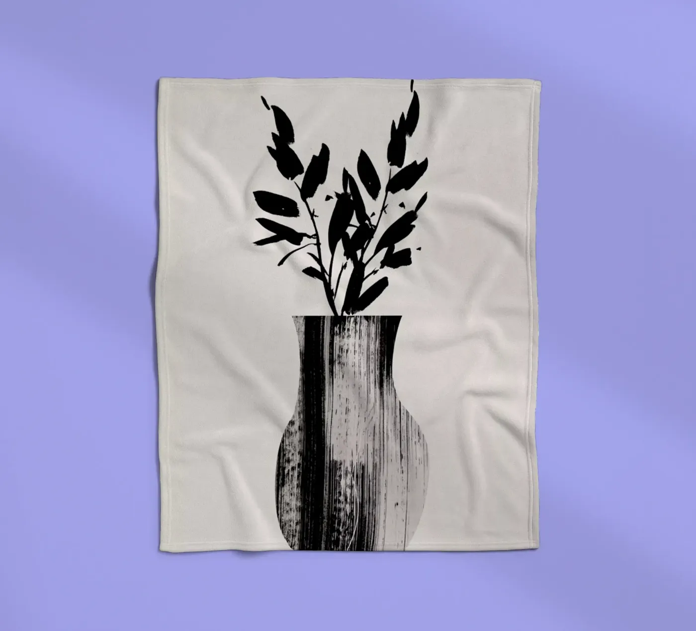 Vase 2 fleecedeken van Graphite