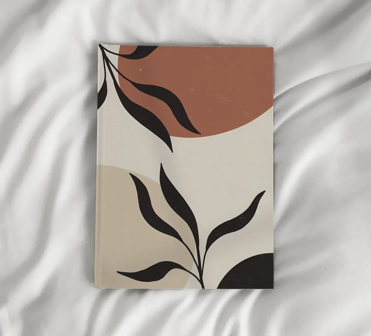 foglie forme astratte linee curve forme geometriche diario da Janine P McGuire