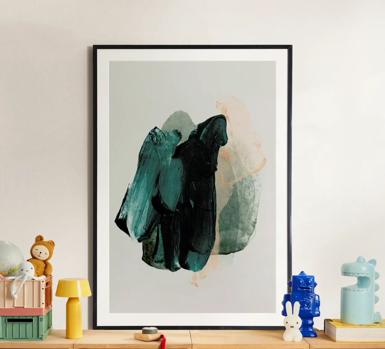 Emeraldgreen poster con telaio in alluminio da STUDIO LEEMO