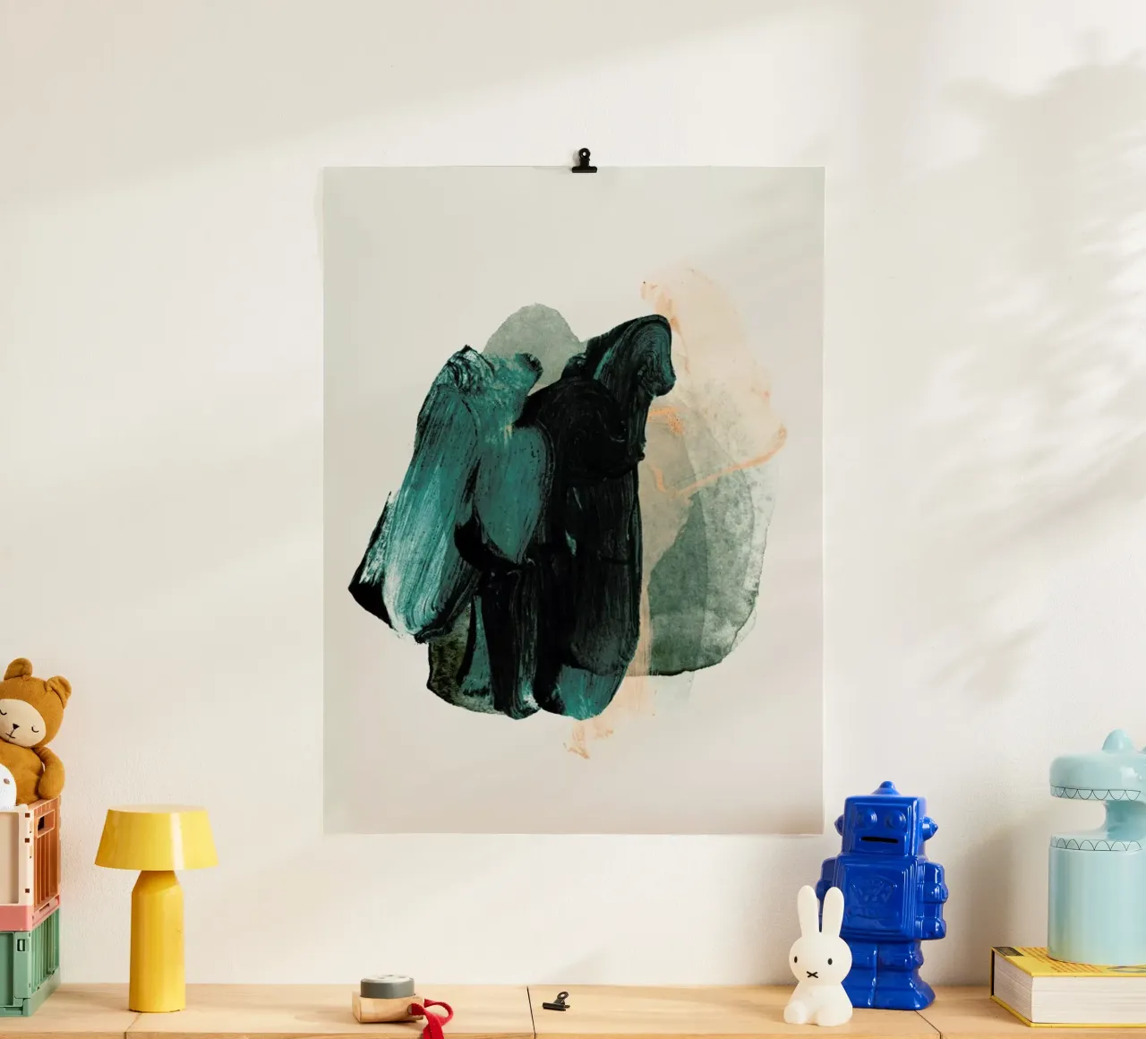 Emeraldgreen poster con telaio in alluminio da STUDIO LEEMO