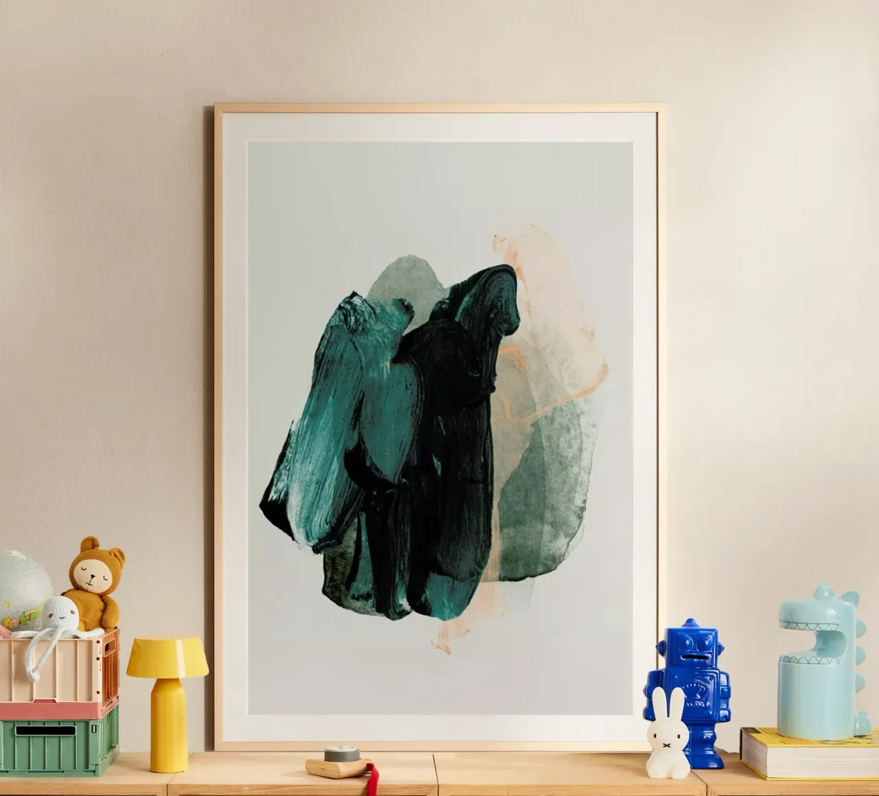 Emeraldgreen poster con telaio in alluminio da STUDIO LEEMO