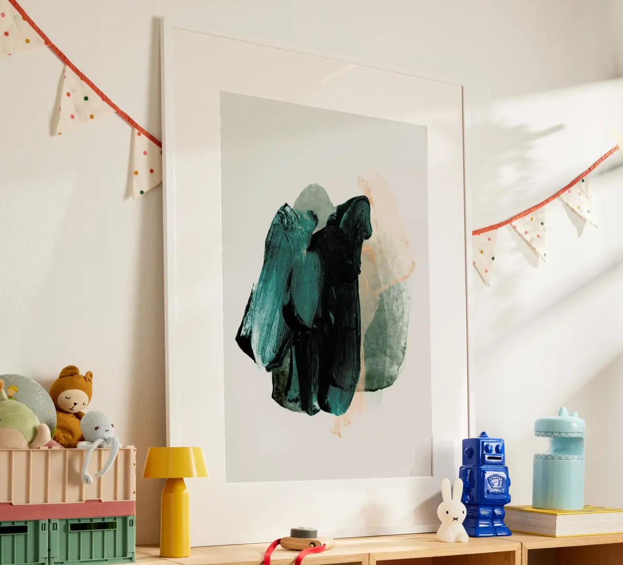 Emeraldgreen poster con telaio in alluminio da STUDIO LEEMO
