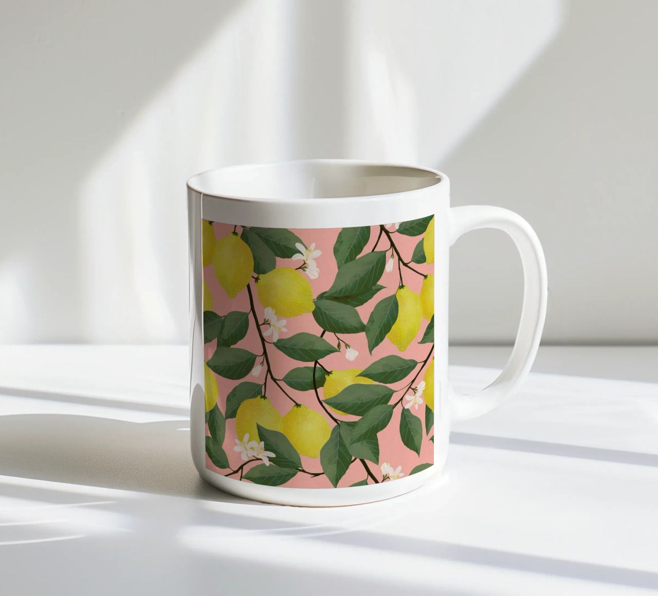 Lemon Tree tazza in ceramica da Laura Graves