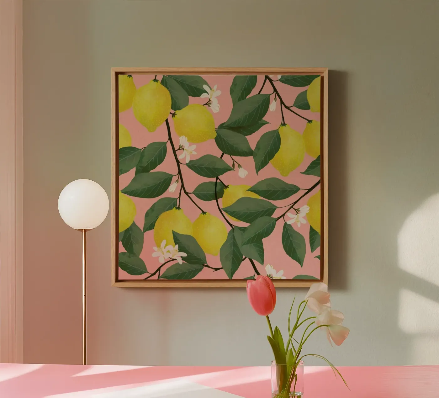 Lemon Tree tela da Laura Graves