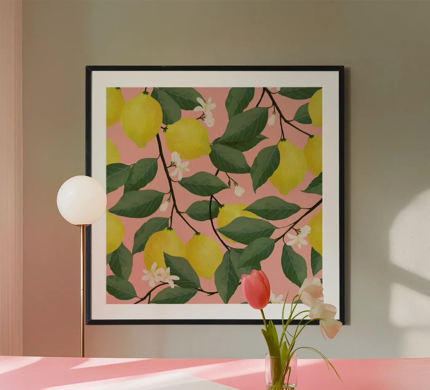 Lemon Tree poster van Laura Graves