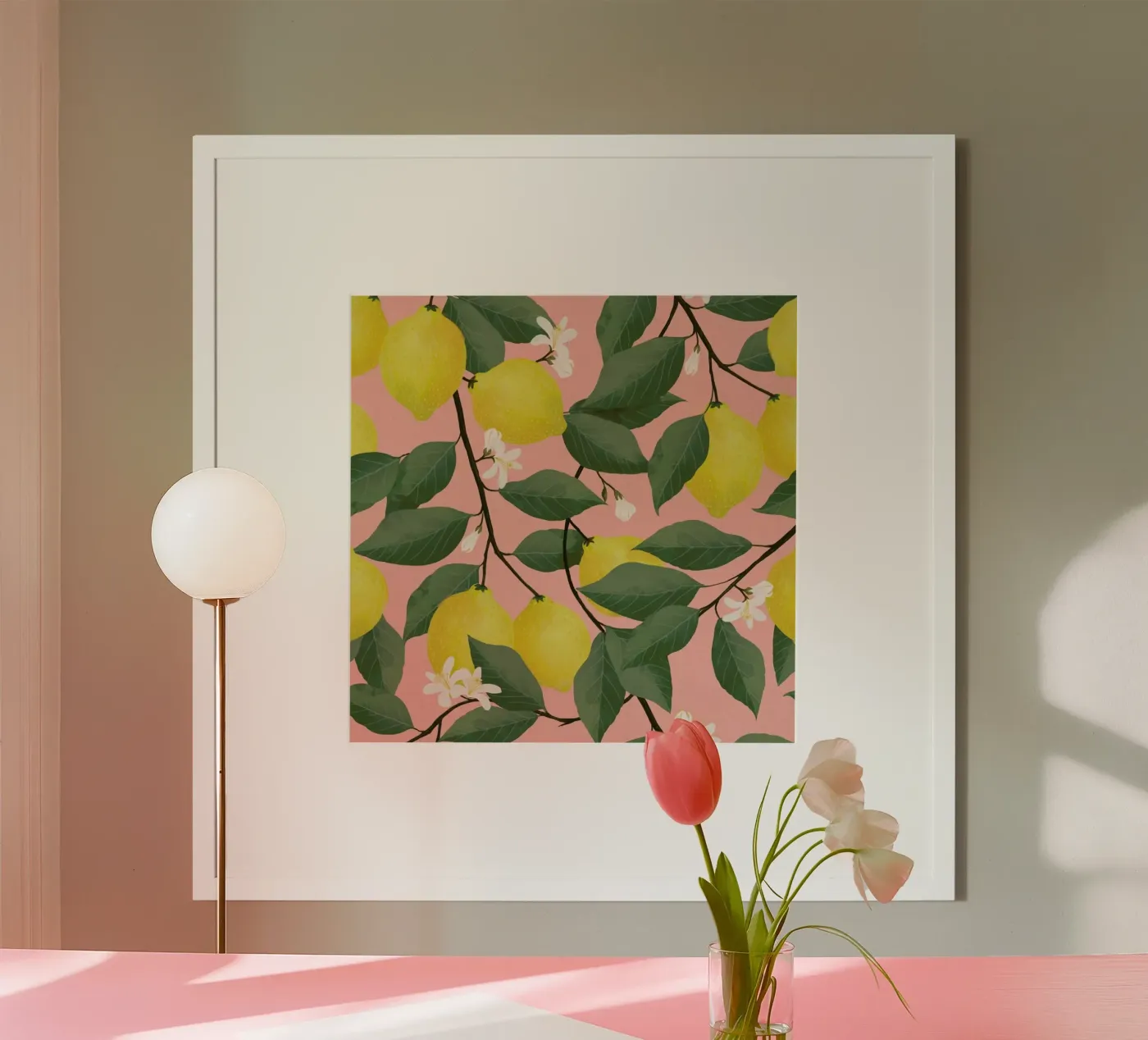 Lemon Tree poster van Laura Graves