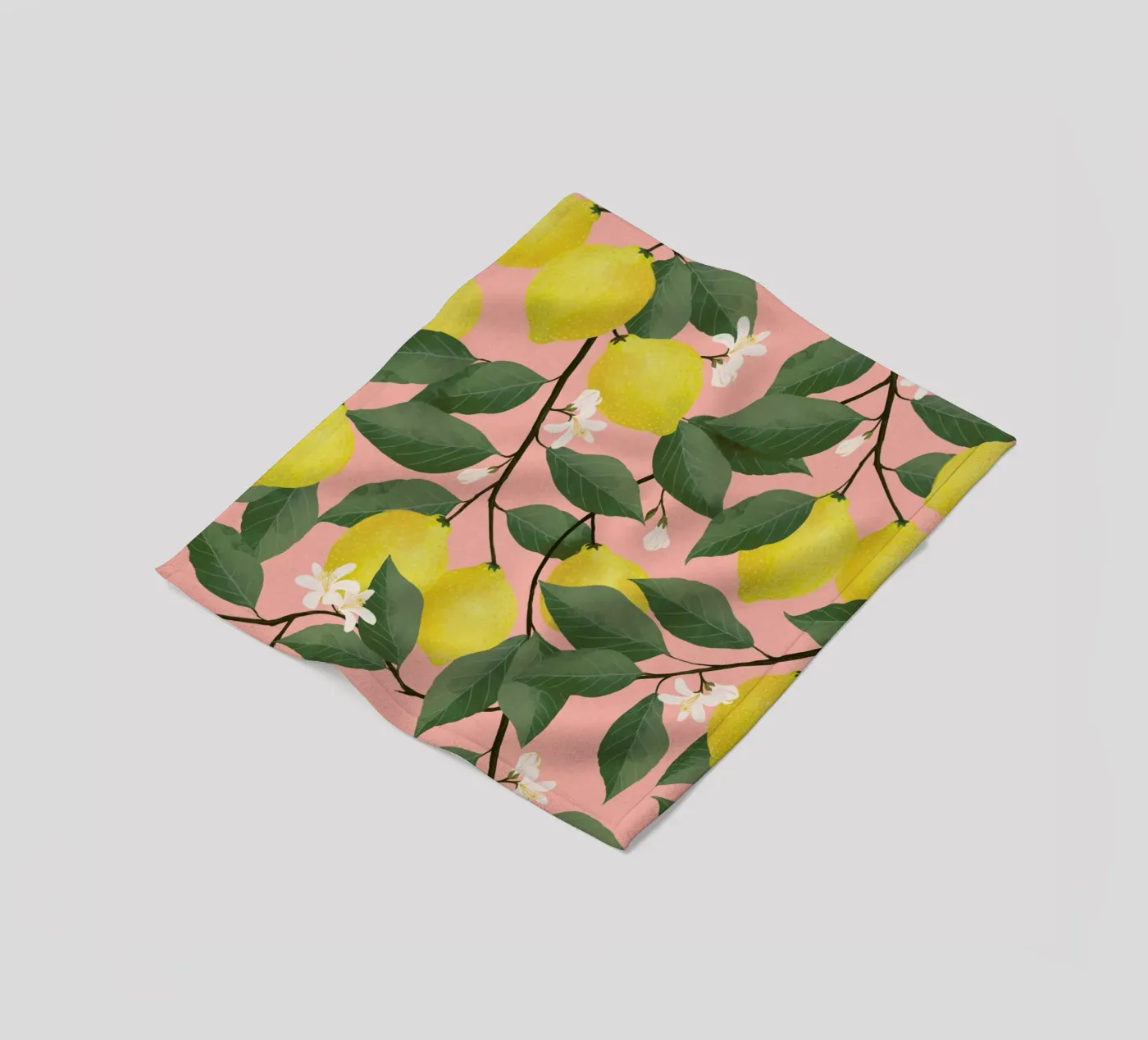 Lemon Tree Fleecedecke von Laura Graves