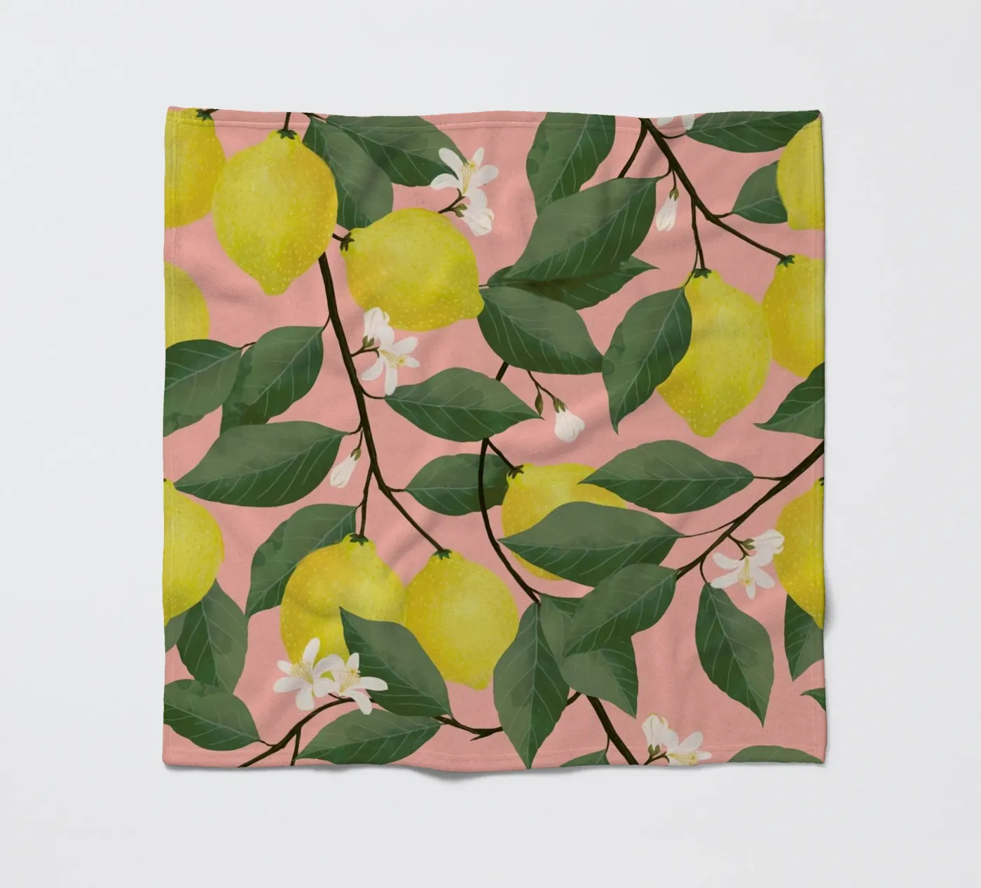 Lemon Tree Fleecedecke von Laura Graves