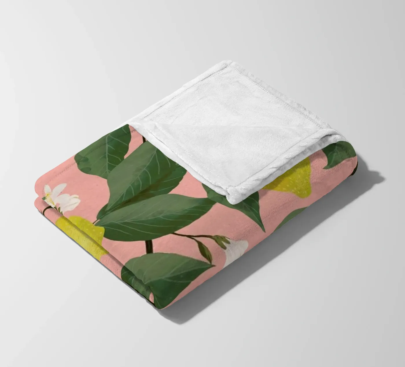 Lemon Tree Fleecedecke von Laura Graves