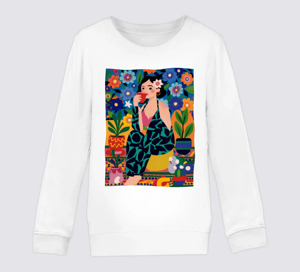 Heartfelt Connection kids sweatshirt by Twilight Muse