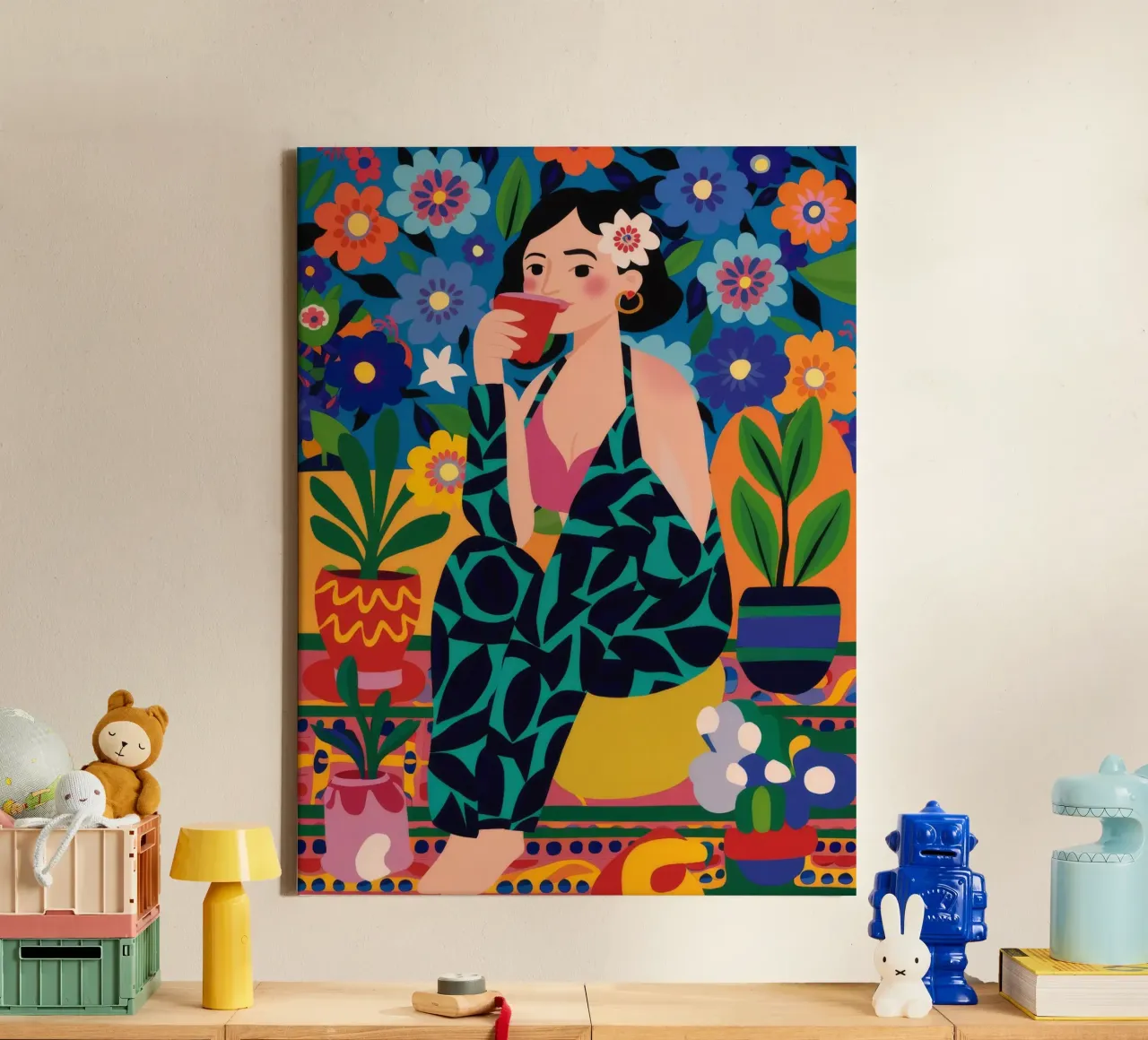 Heartfelt Connection canvas by Twilight Muse