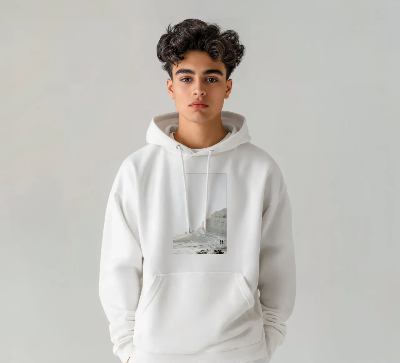 Scala felpa con cappuccio da Chris Abatzis