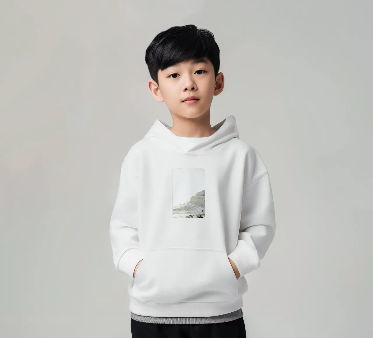 Scala felpa bambino con cappuccio da Chris Abatzis