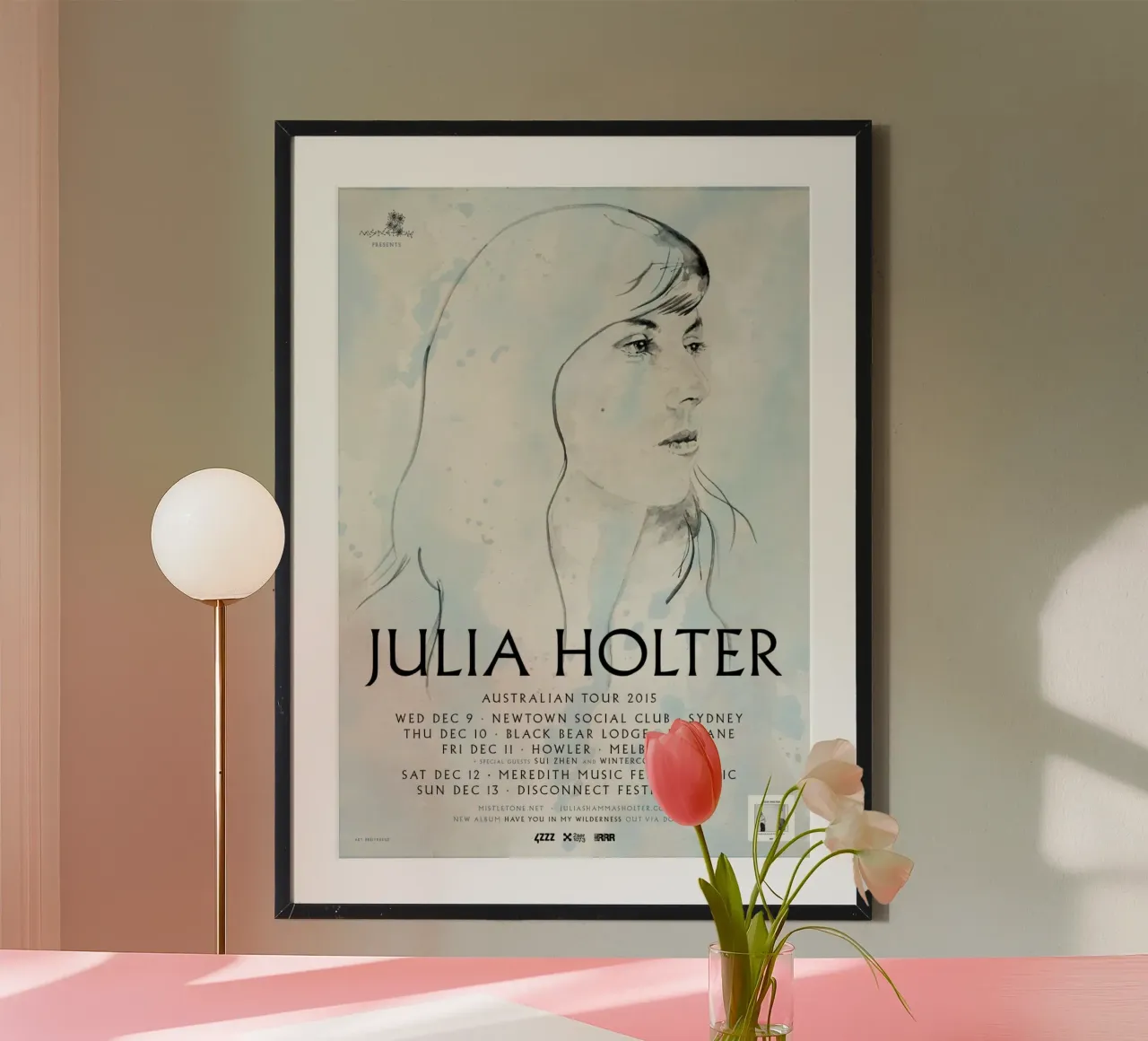 Tour australiano 2015 poster con telaio in plastica da hite Shop