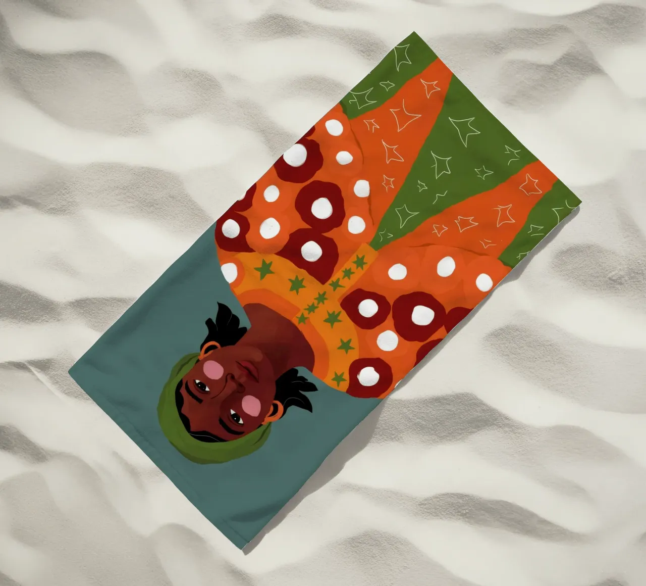 Ätherischer Blumenglanz Strandtuch von Twilight Muse
