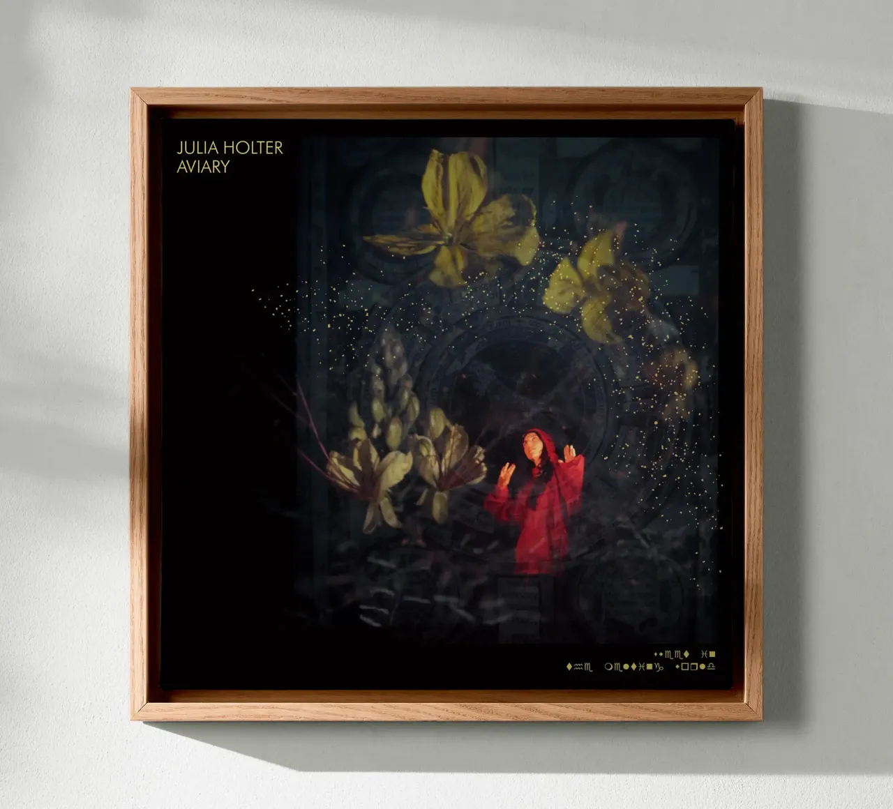 Aviary canvas with Floater frame by hite Shop