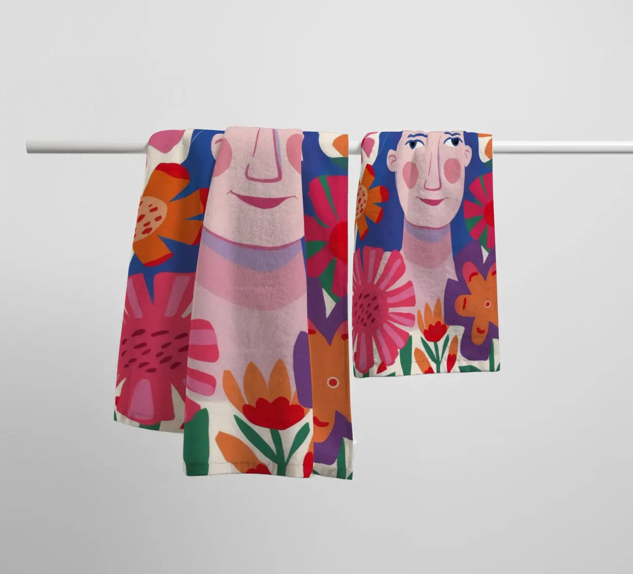 Elegante reverie di orchidee asciugamano da bagno da Twilight Muse