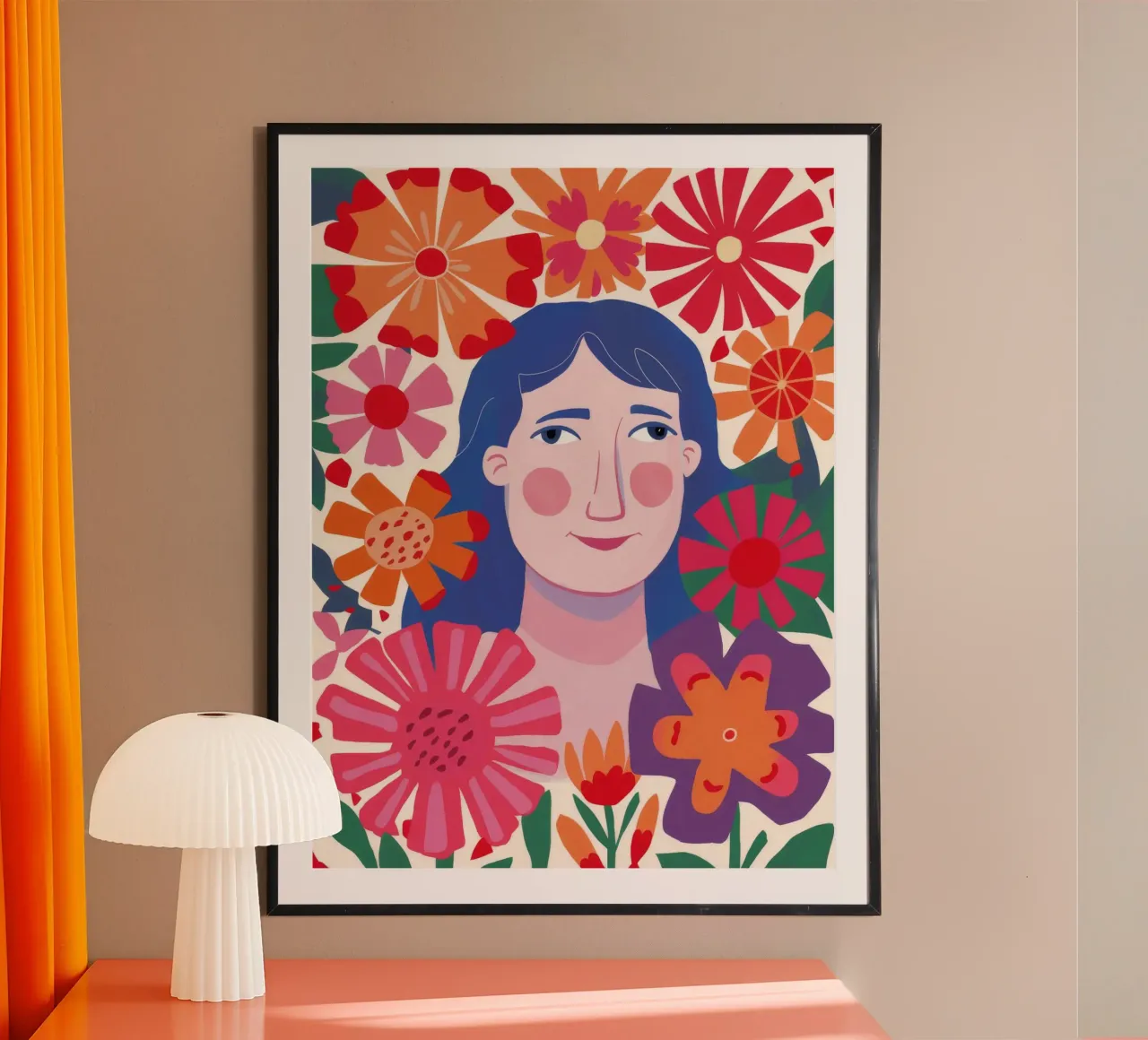 Elegante reverie di orchidee poster da Twilight Muse
