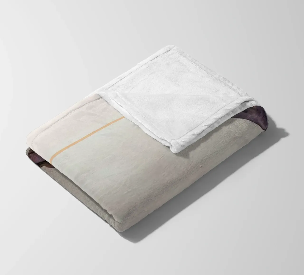 Die Arbeit der Zeit- Einwurf fleece blanket by Alexandra Bolzer