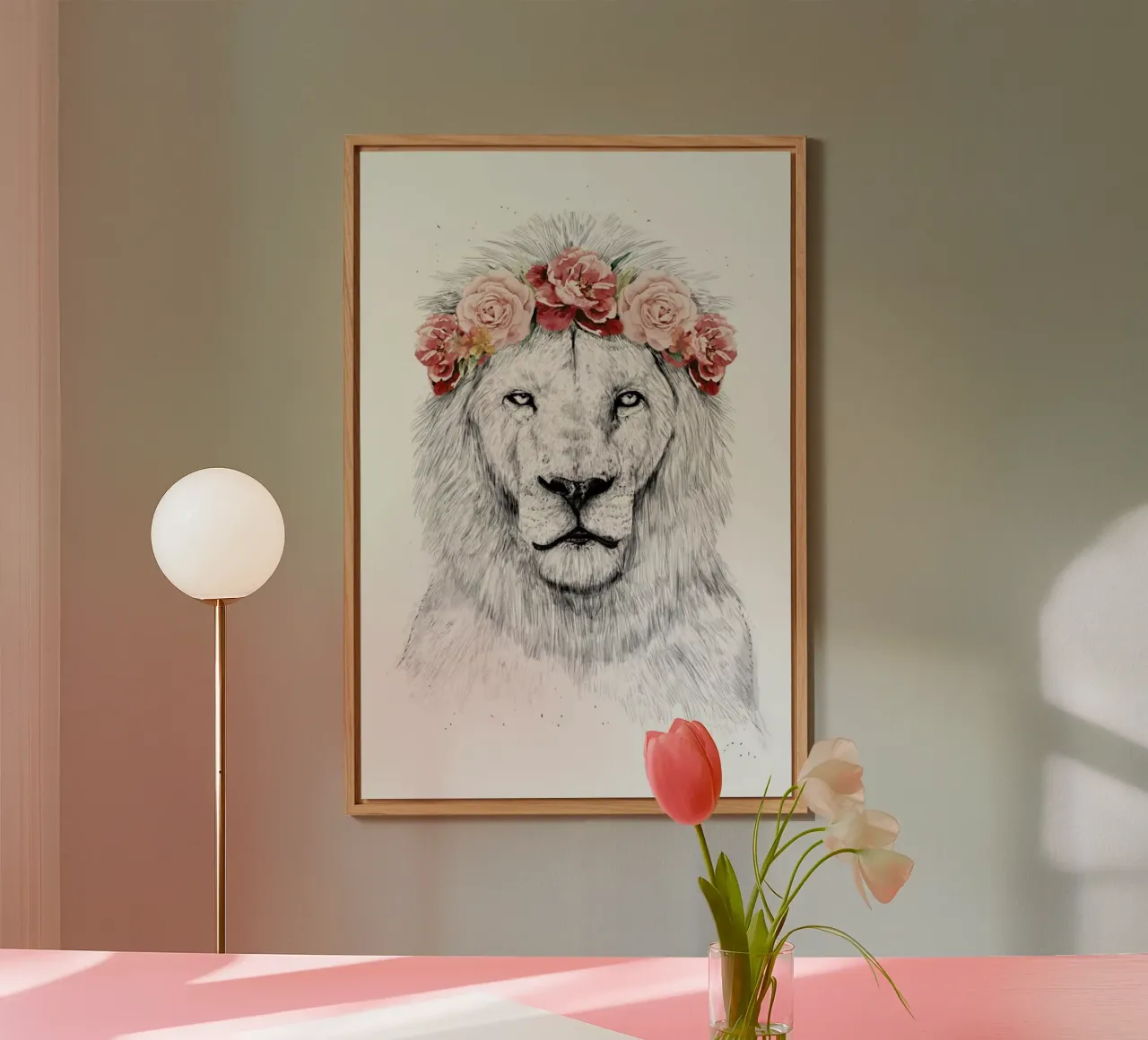 Festival Lion alluminio dibond da Balazs Solti