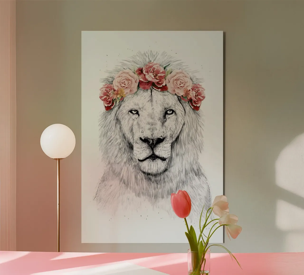 Festival Lion alluminio dibond da Balazs Solti