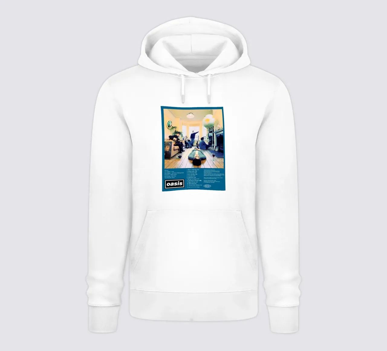 Definitely Maybe/Oasis felpa con cappuccio da Attaboy Dsgn